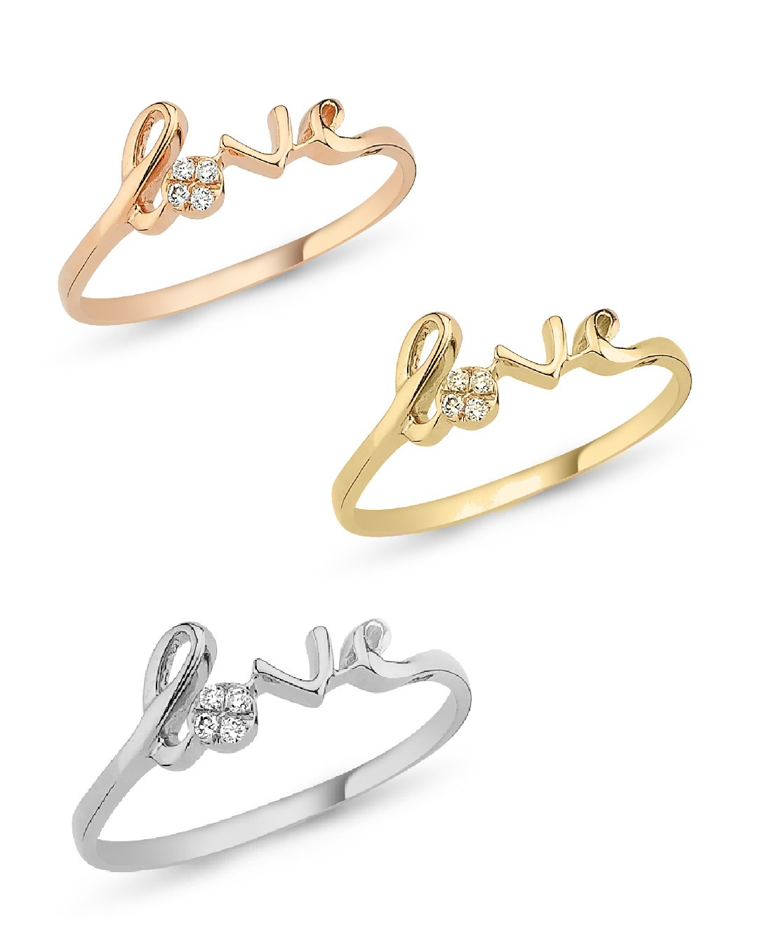 0,03 CT PIRLANTA LOVE YUZUK