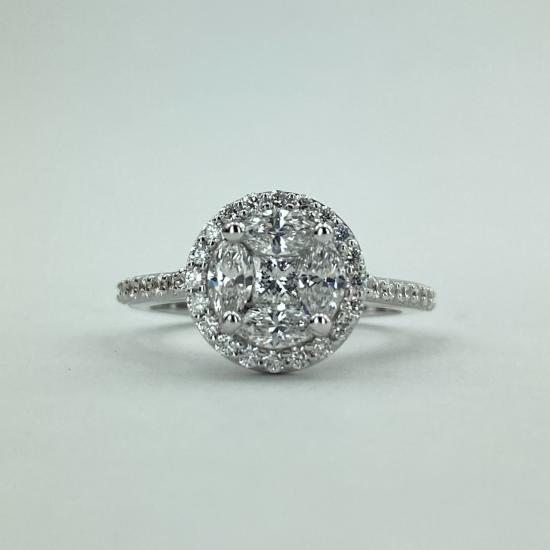 Moi pırlanta 1,05 ct orient pırlanta yüzük 