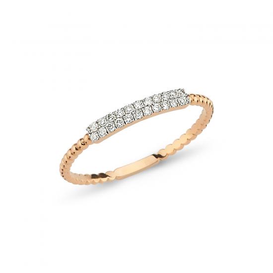 0,12 CT PIRLANTA PAVE YÜZÜK