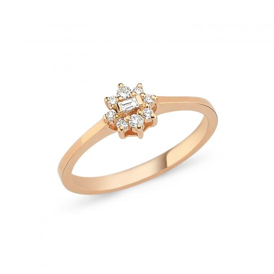 0,11 CT PIRLANTA BAGET ANTURAJ YUZUK