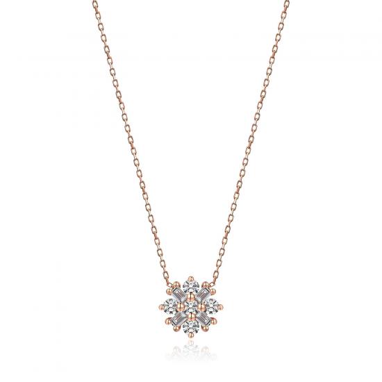 0,21 CT PIRLANTA BAGET KOLYE