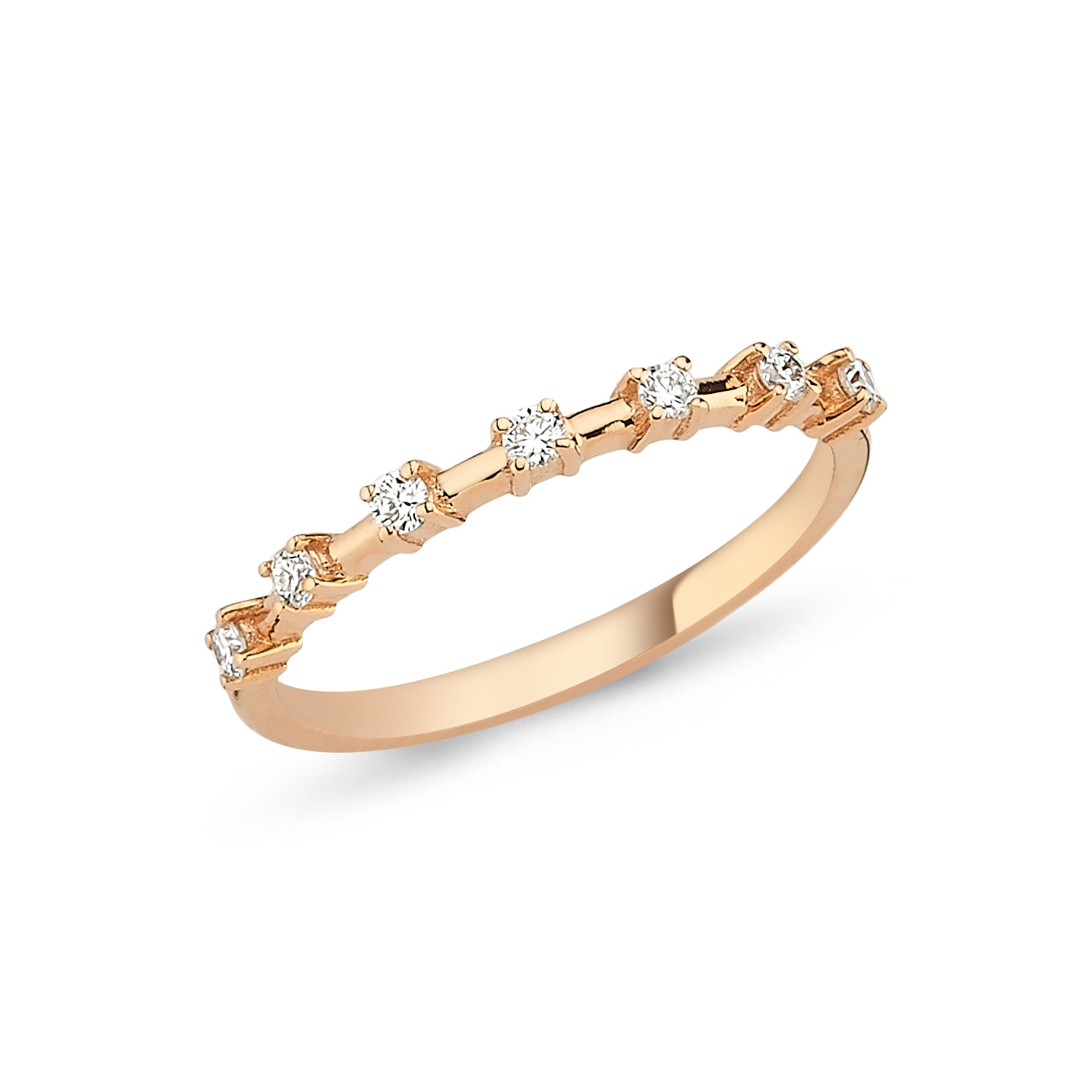 0,16 CT PIRLANTA YARIMTUR YUZUK